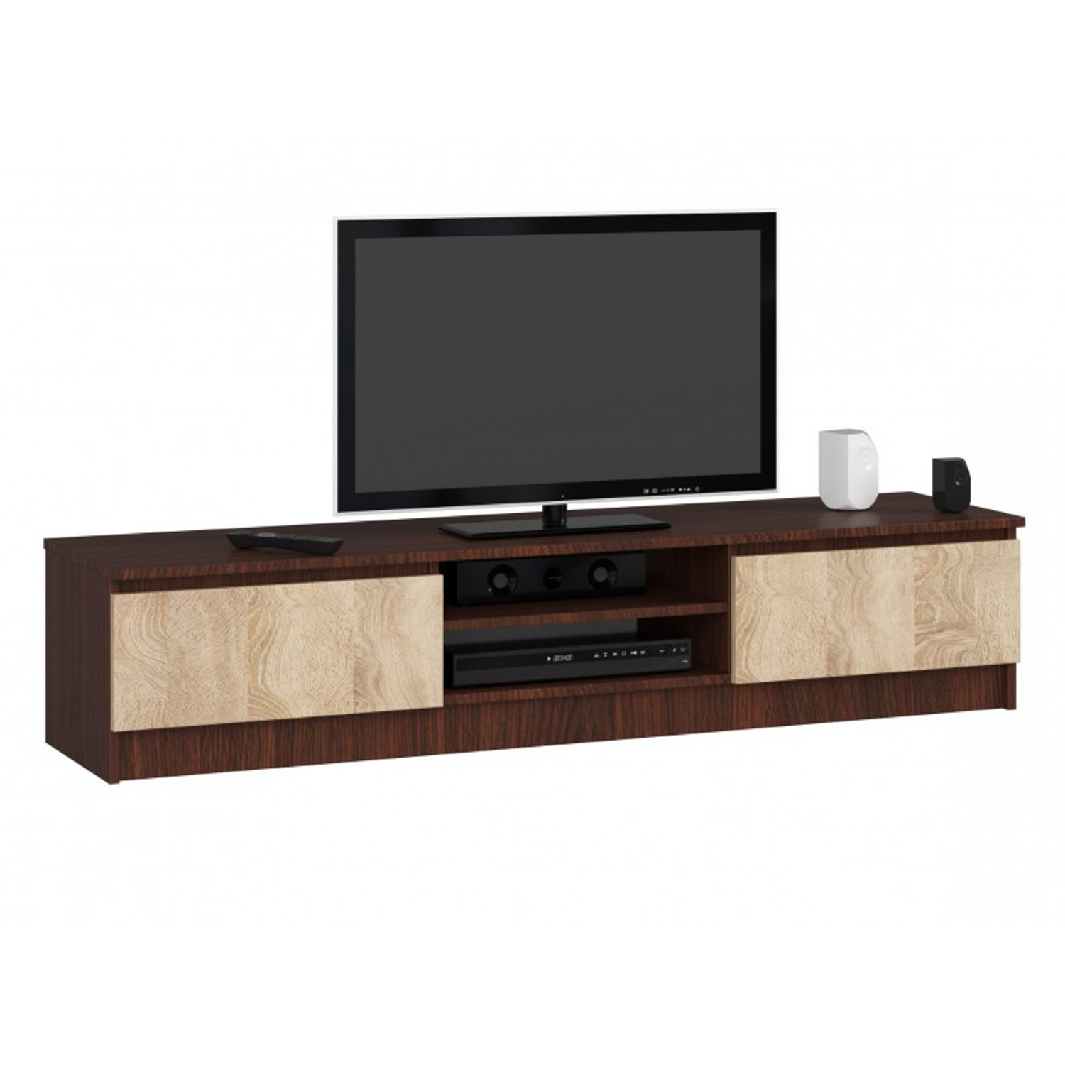 TV stolek RTV 160 wenge/dub sonoma