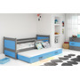 Dětská postel s výsuvnou postelí RICO 190x80 cm Zelená Borovice - galerie #2
