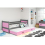 Dětská postel s výsuvnou postelí RICO 190x80 cm Borovice Ružové - galerie #1