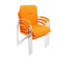 Konferenční židle Samba Oranžová - galerie #7