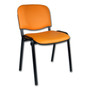 Konferenční židle ISO eko-kůže Tmavě šedá D23 EKO - galerie #14