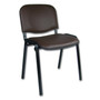 Konferenční židle ISO eko-kůže Tmavě šedá D23 EKO - galerie #13