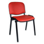Konferenční židle ISO eko-kůže Tmavě šedá D23 EKO - galerie #11
