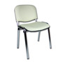 Konferenční židle ISO eko-kůže CHROM Okrová D28 EKO - galerie #6