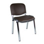 Konferenční židle ISO eko-kůže CHROM Okrová D28 EKO - galerie #5