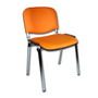 Konferenční židle ISO eko-kůže CHROM Okrová D28 EKO - galerie #4