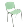 Konferenční plastová židle ISO CHROM Hnědá - galerie #7