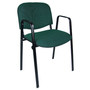 Konferenční židle ISO s područkami C24 - hnědo/béžová - galerie #5