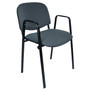 Konferenční židle ISO s područkami C24 - hnědo/béžová - galerie #4