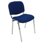 Konferenční židle ISO CHROM C2 - červená - galerie #11