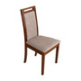 Jídelní židle ROMA 6 Bílá Tkanina 14B - galerie #1