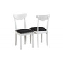 Jídelní židle Hugo 3 Bílá Tkanina 34B - galerie #1