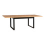 Rozkládací jídelní stůl IKON 3L - dub wotan/černé nohy - galerie #1